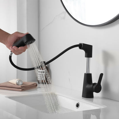 Lifting Cold And Tropical Shower Telescopic Mixing Faucet