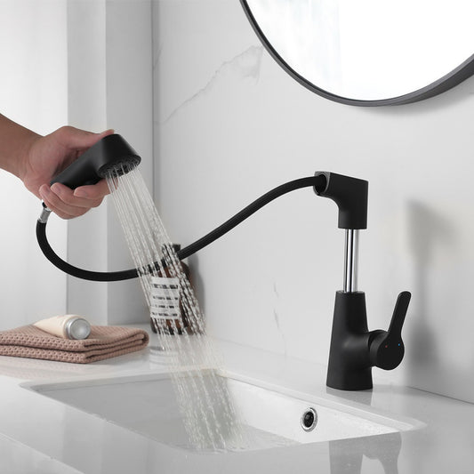 Lifting Cold And Tropical Shower Telescopic Mixing Faucet